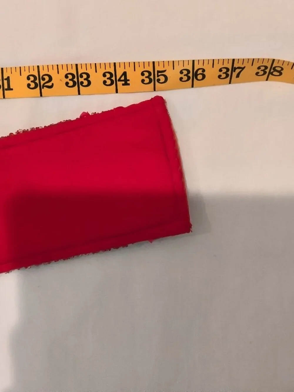 no brand red sequin